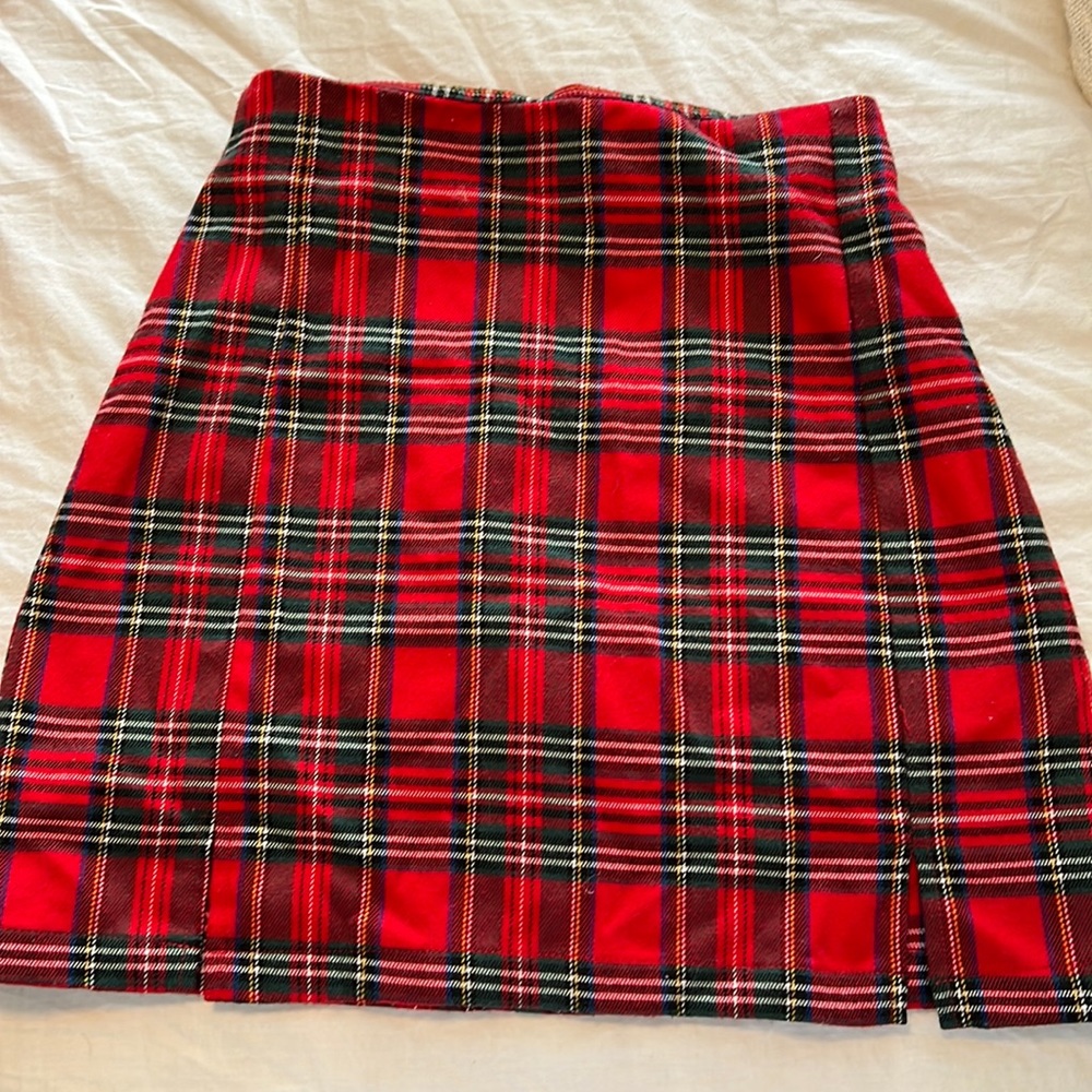 PacSun plaid skirt